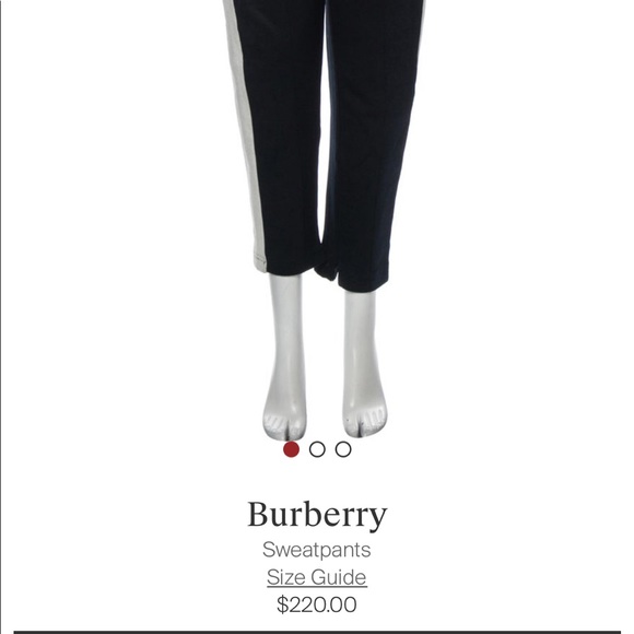 Burberry sweatpants medium - Picture 2 of 6